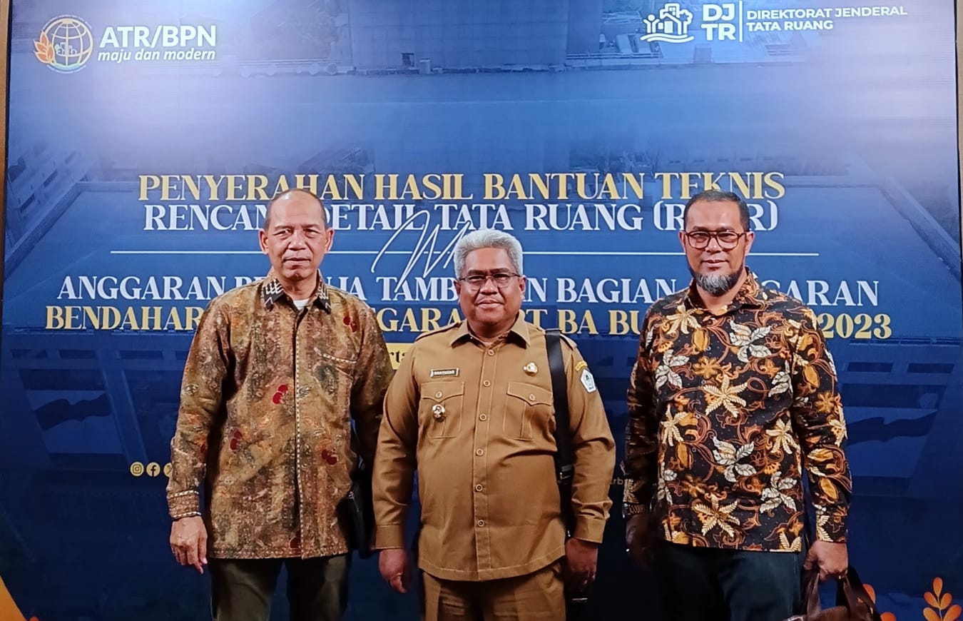 Aceh Utara Terima Hasil Bantuan Teknis Rdtr Dari Kementerian Atr Bpn